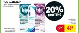 Kruidvat Isla en nisita aanbieding