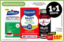 Kruidvat Multivitaminen 65+ aanbieding