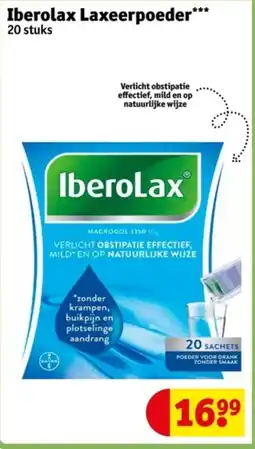Kruidvat Iberolax laxeerpoeder aanbieding