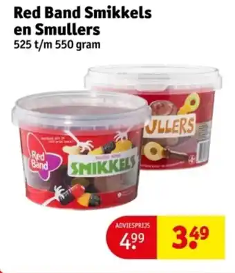 Kruidvat Red band smikkels en smullers aanbieding