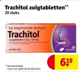 Kruidvat Trachitol zuigtabletten aanbieding