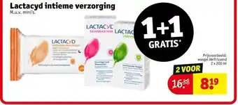 Kruidvat Lactacyd intieme verzorging aanbieding