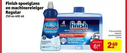 Kruidvat Finish spoelglans en machinereiniger regular aanbieding