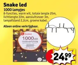 Kruidvat Snake led aanbieding