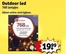 Kruidvat Outdoor led aanbieding