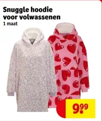 Kruidvat Snuggle hoodie voor volwassenen aanbieding