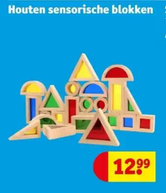 Kruidvat Houten sensorische blokken aanbieding