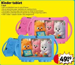 Kruidvat Kinder tablet aanbieding