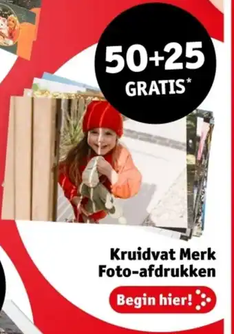 Kruidvat Kruidvat merk foto-afdrukken aanbieding