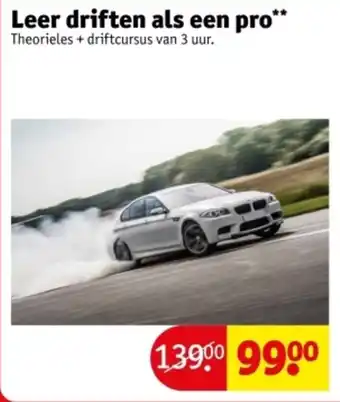 Kruidvat Leer driften als een pro aanbieding