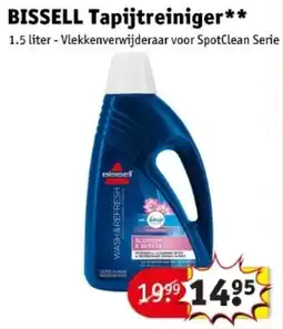 Kruidvat Bissell tapijtreiniger aanbieding