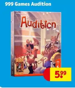 Kruidvat 999 games audition aanbieding