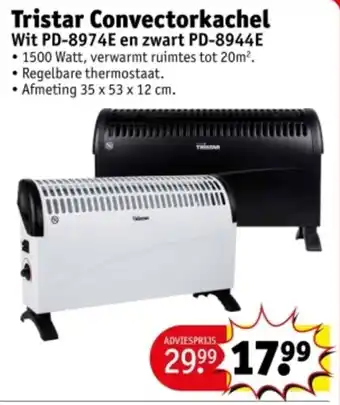 Kruidvat Tristar convectorkachel aanbieding