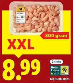 Lidl Kipfiletblokjes aanbieding
