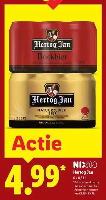 Lidl Hertog Jan aanbieding