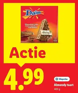 Lidl Almondy taart aanbieding