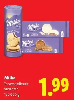 Lidl Milka aanbieding