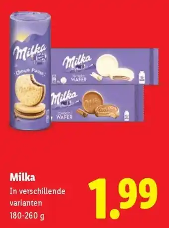 Lidl Milka aanbieding