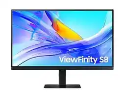 MediaMarkt SAMSUNG Viewfinity S8 - 27 inch - 3840 x 2160 (Ultra HD 4K) - IPS-paneel - in hoogte verstelbaar aanbieding