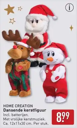 ALDI Home creation dansende kerstfiguur aanbieding