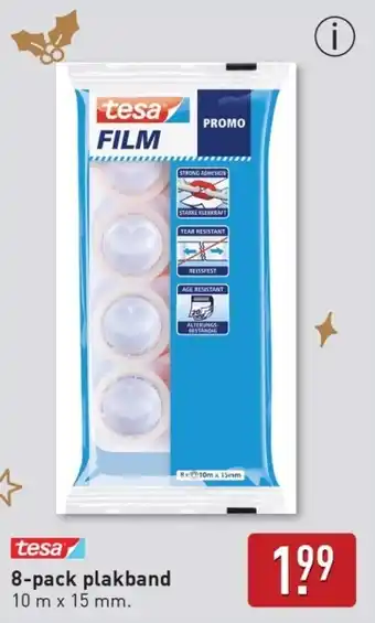 ALDI 8 pack plakband aanbieding