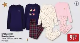 ALDI Up2fashion kerstpyjama aanbieding