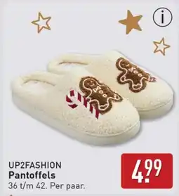 ALDI Up2fashion pantoffels aanbieding