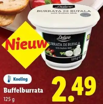 Lidl Buffelburrata aanbieding
