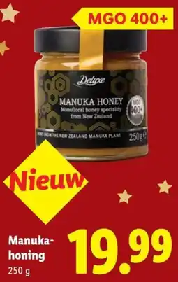 Lidl Manuka honing aanbieding