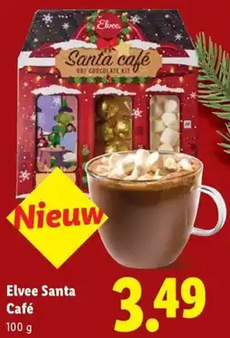 Lidl Elvee Santa Café aanbieding
