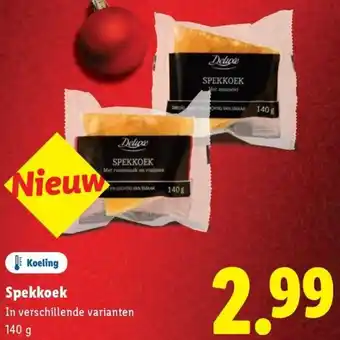 Lidl Spekkoek aanbieding