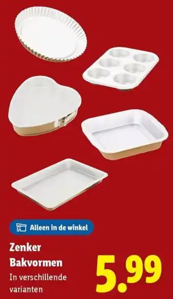 Lidl Zenker Bakvormen aanbieding