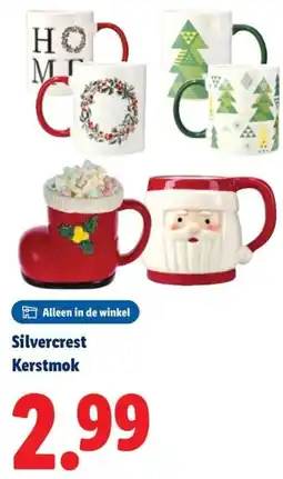 Lidl Silvercrest Kerstmok aanbieding
