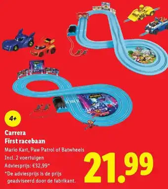 Lidl Carrera First racebaan aanbieding
