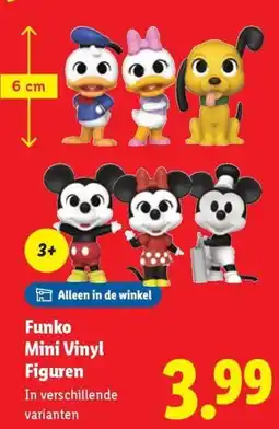 Lidl Funko Mini Vinyl Figuren aanbieding