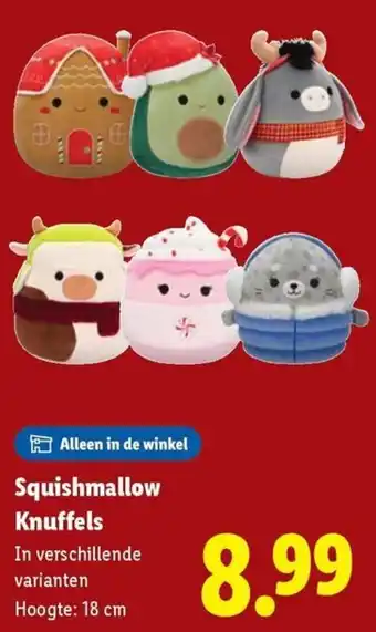 Lidl Squishmallow Knuffels aanbieding