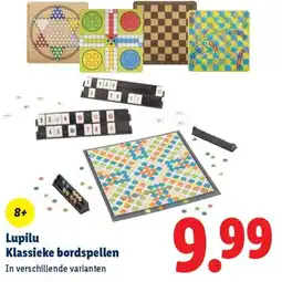 Lidl Lupilu Klassieke bordspellen aanbieding