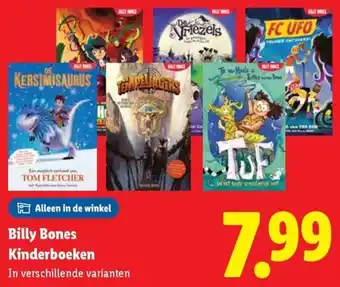 Lidl Billy Bones Kinderboeken aanbieding