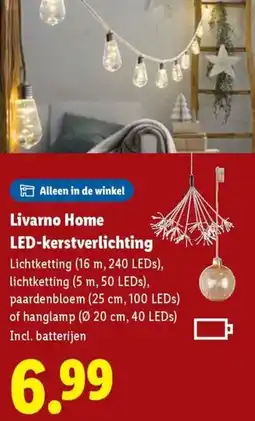 Lidl Livarno Home LED-kerstverlichting aanbieding