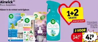 Kruidvat Airwick aanbieding