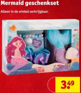 Kruidvat Mermaid geschenkset aanbieding