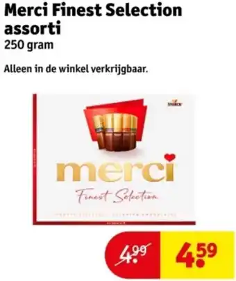 Kruidvat Merci Finest Selection assorti aanbieding