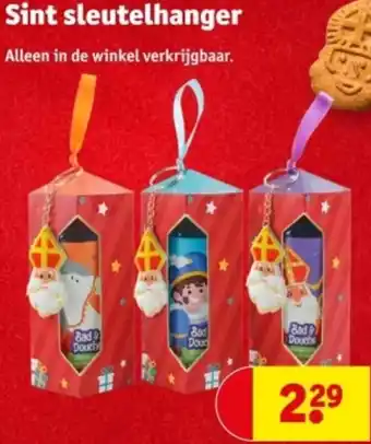 Kruidvat Sint sleutelhanger aanbieding
