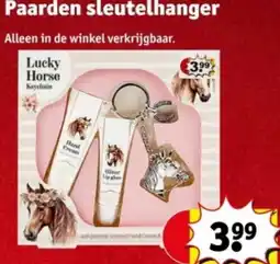Kruidvat Paarden sleutelhanger aanbieding