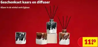 Kruidvat Geschenkset kaars en diffuser aanbieding