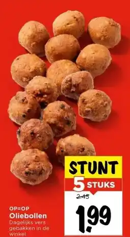 Vomar Voordeelmarkt Oliebollen aanbieding