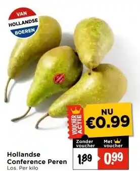 Vomar Voordeelmarkt Hollandse Conference Peren aanbieding