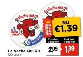 Vomar Voordeelmarkt La Vache Qui Rit aanbieding
