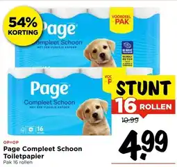Vomar Voordeelmarkt Page Compleet Schoon Toiletpapier aanbieding