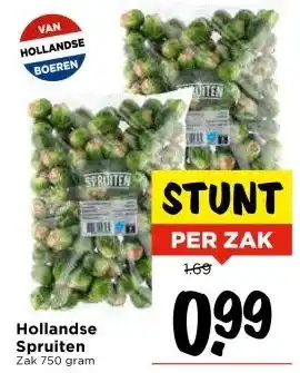 Vomar Voordeelmarkt Hollandse Spruiten aanbieding